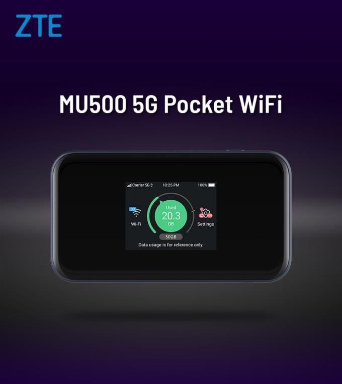 ZTE MU500 ZTE 5G Wi-Fi Pro Router original 5G mm y sub 6GHz 4G CAT20 WiFi 6 + puerto LAN 0