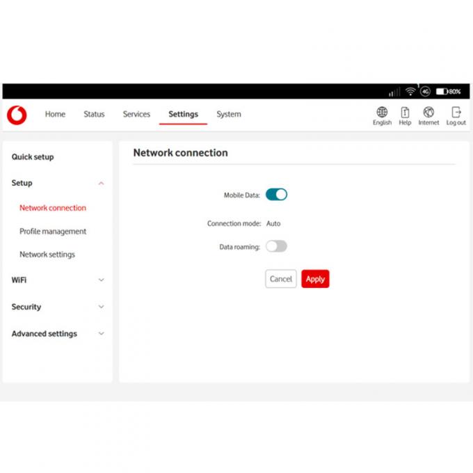 Original Vodafone R228T enrutador de bolsillo 150Mbps 4G LTE WiFi inalámbrico módem portátil Mini punto de acceso al aire libre con ranura de tarjeta SIM 4