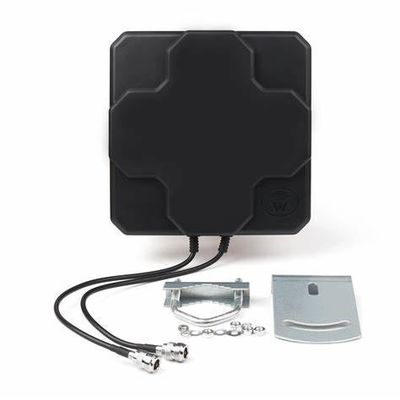 comprar aumentador de presión al aire libre de la señal de 2*X22dBi 4G 5G, antena dual del panel de la polarización LTE online manufacture