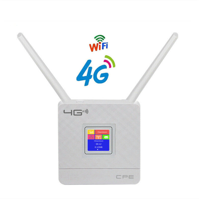 comprar 4G LTE CPE Wifi Router CAT4 150Mbps Wireless SIM Con Antena Externa WAN/LAN RJ45 online manufacture
