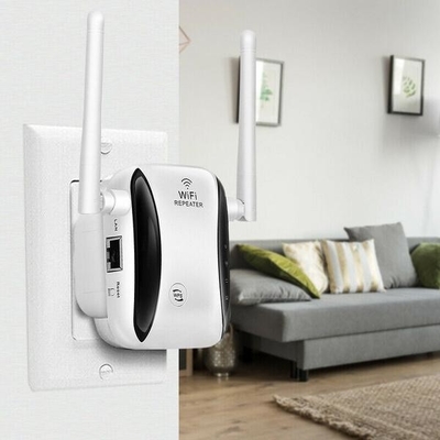 comprar antena dual del router del repetidor de Wifi del amplificador de la señal de los 300M Small Steamed Repeater online manufacture
