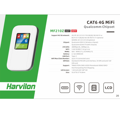 comprar Enrutador WiFi móvil 5V 1A 4G en blanco / negro / oro / rojo online manufacture