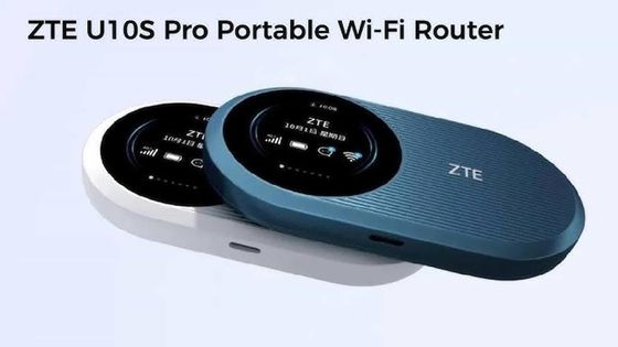 comprar Desbloqueado ZTE U10S Pro WiFi portátil inalámbrico 229Mbps 4G LTE Router Mini Modem al aire libre punto de acceso con ranura de tarjeta Sim 3000mAh online manufacture