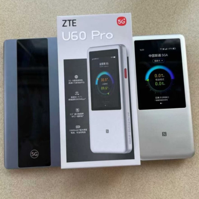 comprar ZTE U60 Pro MU5250 5G Pocket WiFi Router 5G-A WiFi7 Router portátil versión en inglés online manufacture