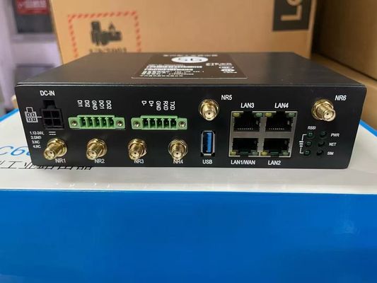 Z-TE MC6000 5G Router CPE Industrial Interior Puerta de enlace inalámbrica SDX55 Chipset con Interfaz RS485/RS232 4*RJ45 DI/DO