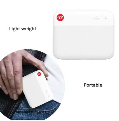 ZTE F50 5G Pocket WiFi Router 1.6Gbps USB Tipo-C 4G LTE Cat15 SA/NSA 5g Wifi Router con slot de tarjeta Sim Hotspot móvil inalámbrico